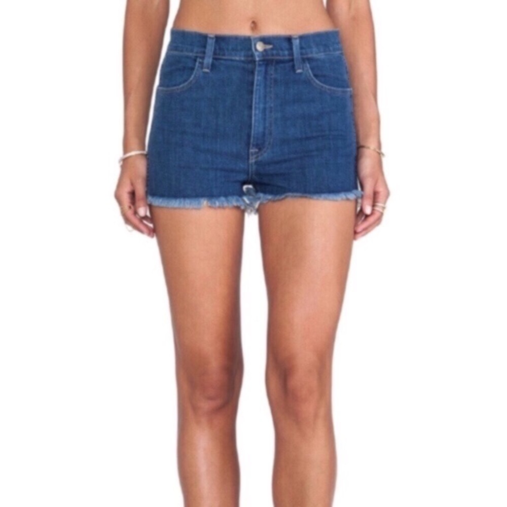 Wildfox High Rise Helena Jean Shorts Sz 24